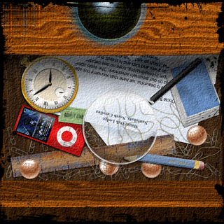 Desk Drawer Illustration