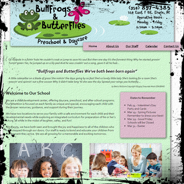 Bullfrogs & Butterflies
